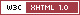 Valid XHTML 1.0 Transitional